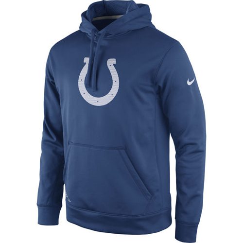 Indianapolis Colts Nike Practice Performance Pullover Hoodie Royal
